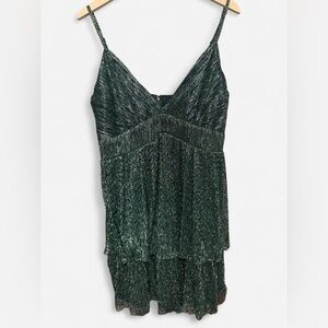 Trixxi Green Mini Dress